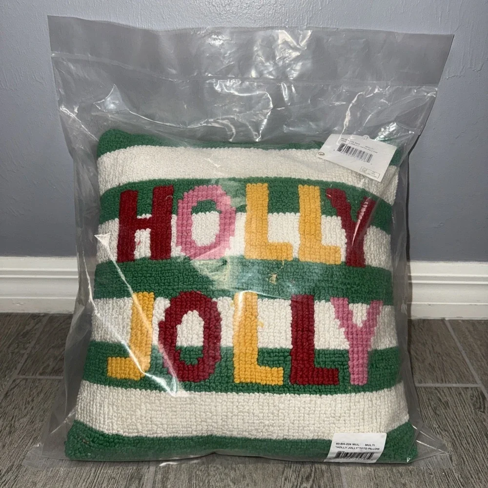 Shiraleah Holly Jolly Decorative Pillow 14